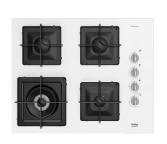 Beko BOCD K 6510 EWB Gazlı Cam Tablalı Ocak