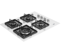 Beko BOCD K 6510 EWB Gazlı Cam Tablalı Ocak
